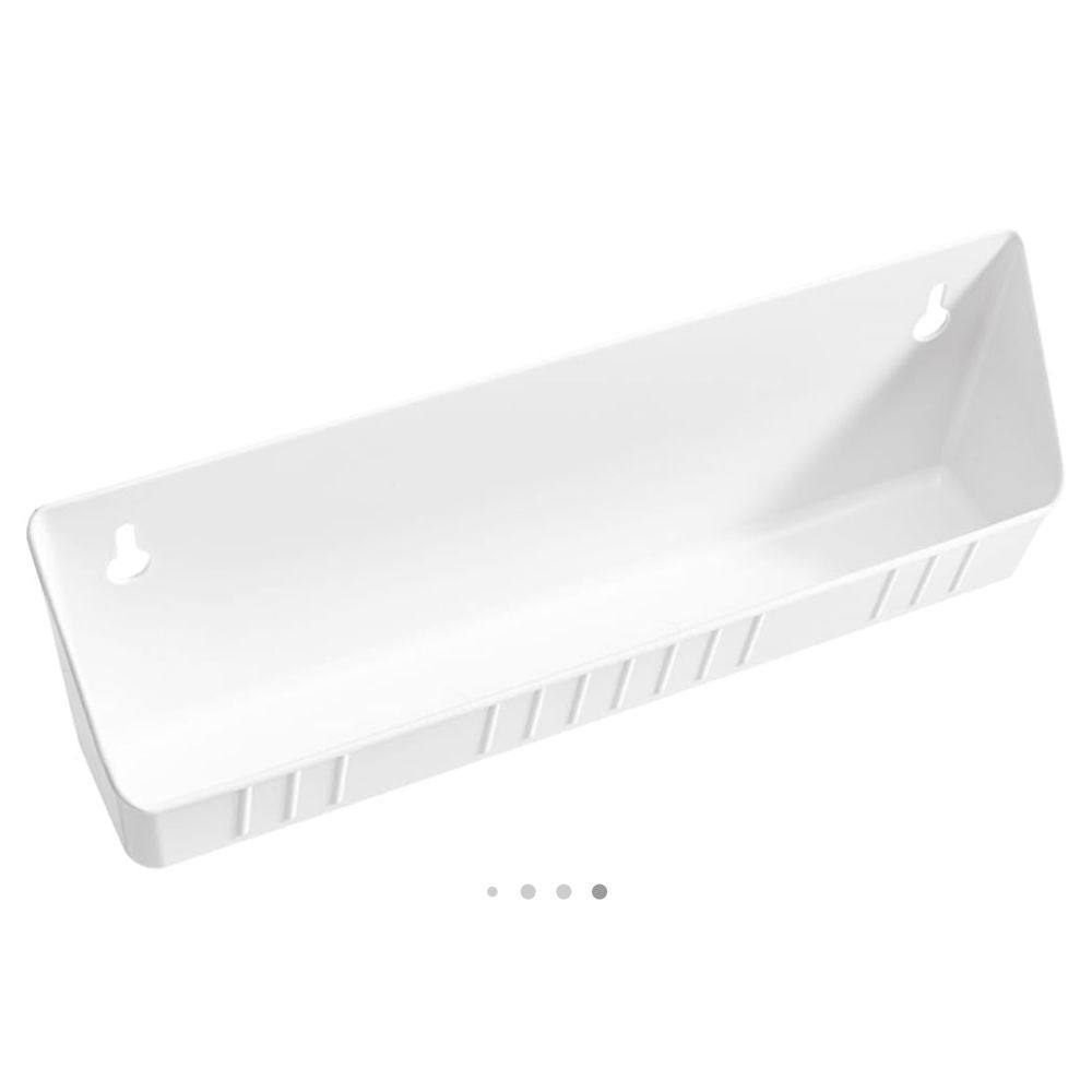 Rev-A-Shelf 11" Tip-Out Plastic Sink Trays for Kitchen and Bathroom Base Cabinet